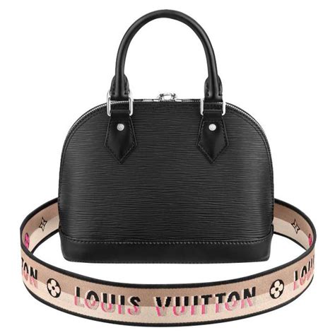 LOUIS VUITTON LV X YK Epi Alma BB Yellow Black